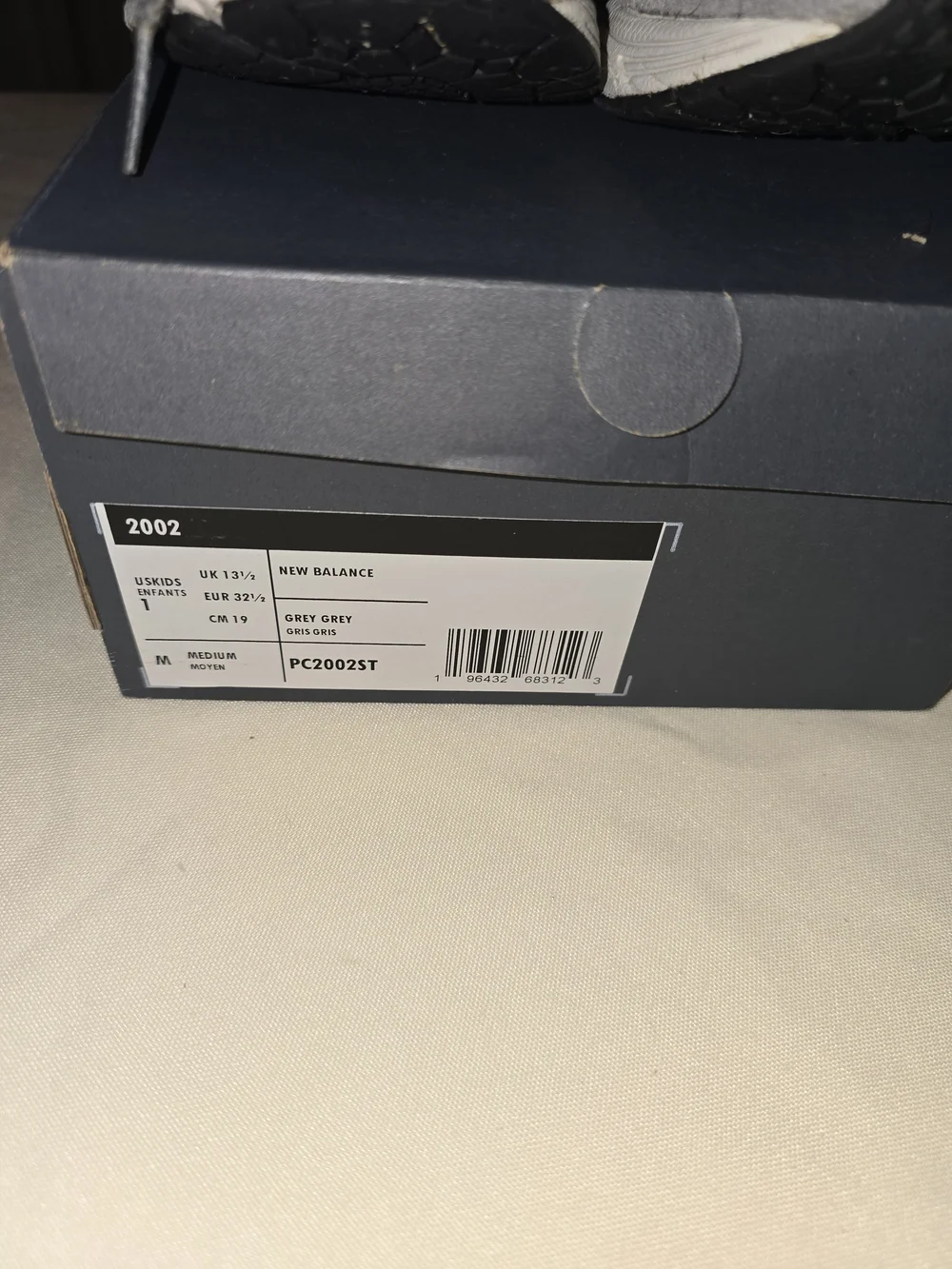 New Balance Kids' Grey Athletic Sneakers